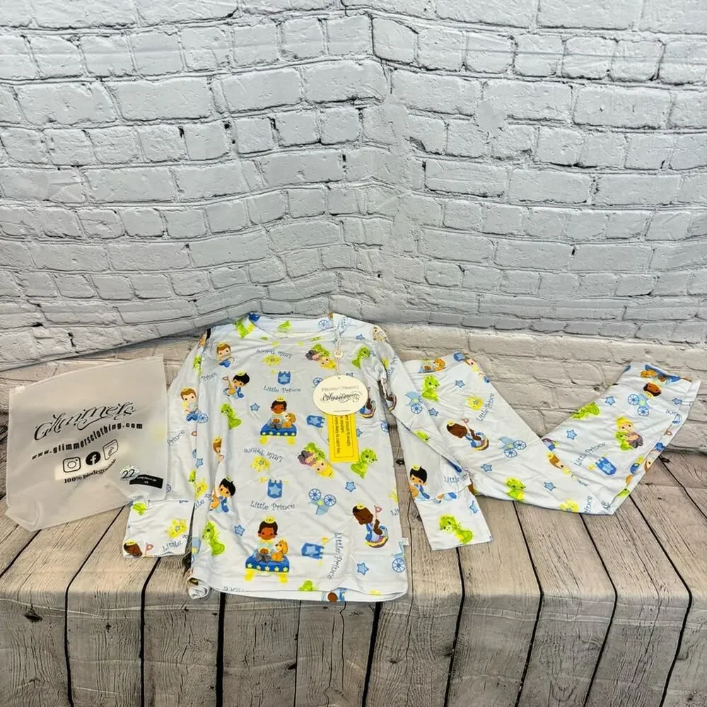 Glimmers Precious Moments Little Prince Bamboo Pajama Set